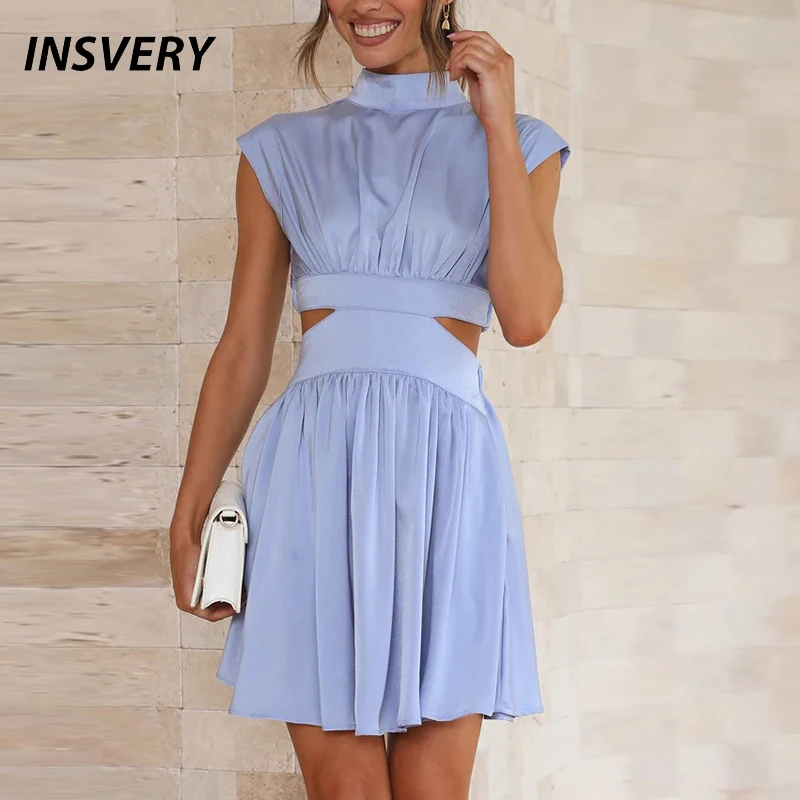 Элегантные платья для женщин, Летнее мини-платье-трапеция без рукавов, женское привлекательное открытое пляжное платье, модель 2023 года
Элегантные платья для женщин, Летнее мини-платье-трапеция без рукавов, женское привлекательное открытое пляжное платье, модель 2023 года