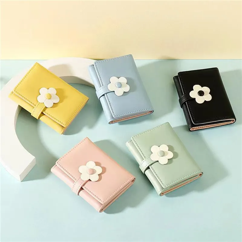New Women Mini Wallet Short Small Three-fold Wallet Female Multi-card Card Holder Coin Purse Lady Clutch Mini Money Bag Wallet
New Women Mini Wallet Short Small Three-fold Wallet Female Multi-card Card Holder Coin Purse Lady Clutch Mini Money Bag Wallet