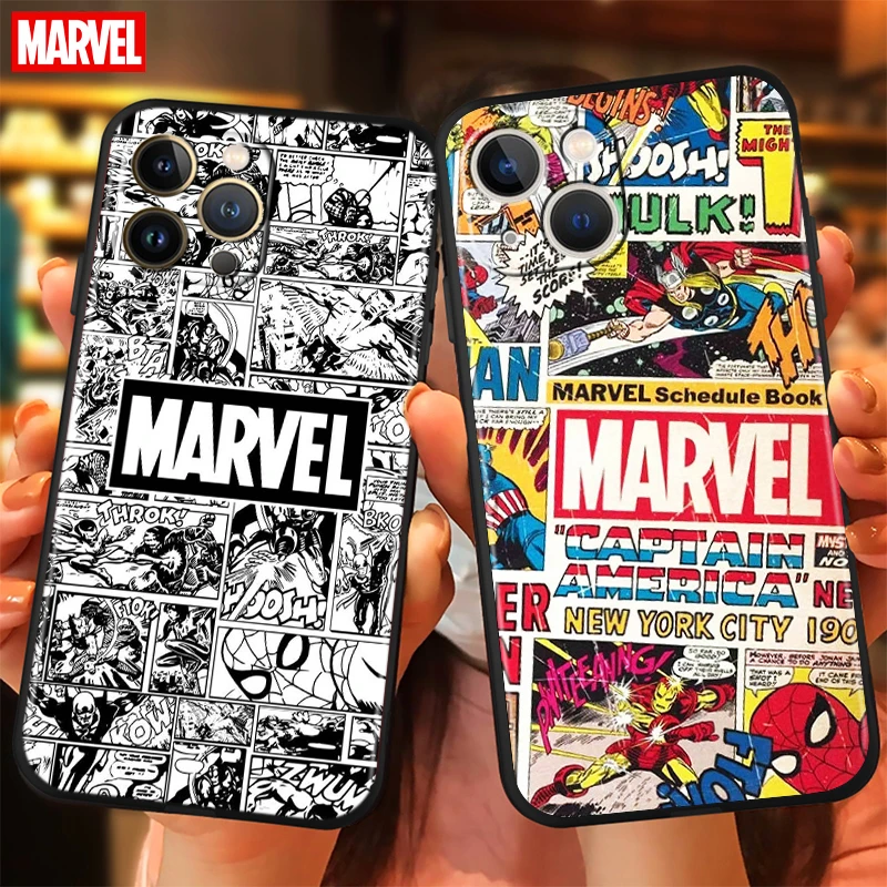 Marvel Comics Logo For Apple iPhone 13 12 11 Pro Mini X XR XS Max 5 5S 6 6S 7 8 Plus SE 2020 Phone Case Silicon Back Cover funda
Marvel Comics Logo For Apple iPhone 13 12 11 Pro Mini X XR XS Max 5 5S 6 6S 7 8 Plus SE 2020 Phone Case Silicon Back Cover funda