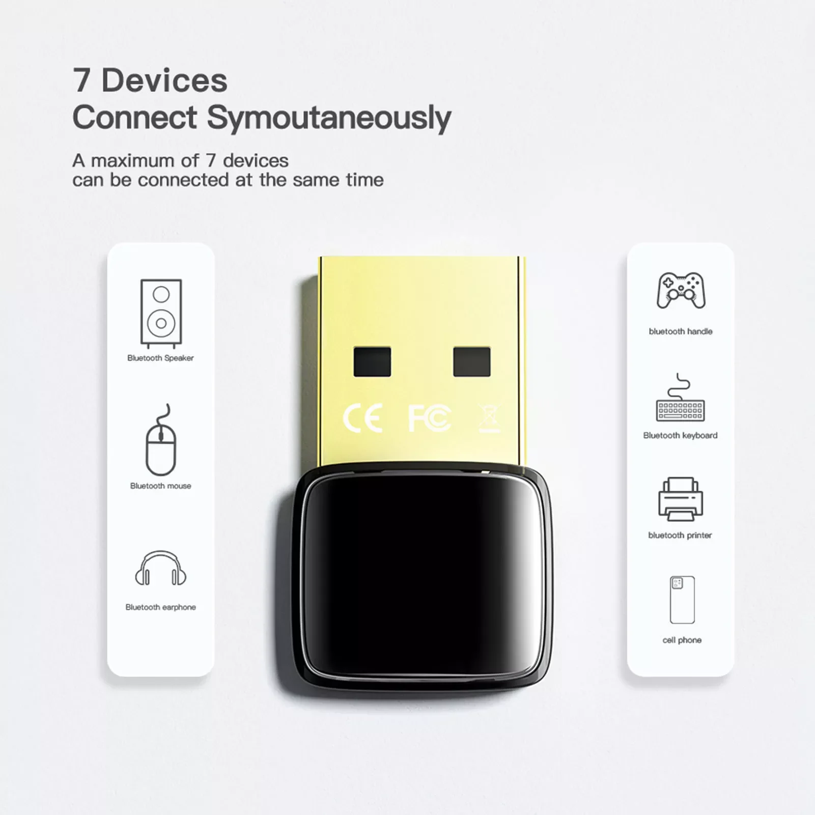 USB Blue Tooth Adapter Wireless Blue Tooth 5.0 Adapter Wireless Blue Tooth Laptop Desktop Keyboard Mouse Speaker Headset
USB Blue Tooth Adapter Wireless Blue Tooth 5.0 Adapter Wireless Blue Tooth Laptop Desktop Keyboard Mouse Speaker Headset