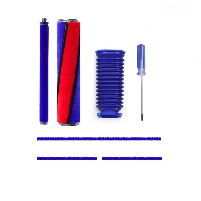 Plush Strips Soft Roller Brush Kit for Dyson V6 V7 V8 V10 V11 Vacuum Cleaner Soft Roller Head Replacement Parts
Plush Strips Soft Roller Brush Kit for Dyson V6 V7 V8 V10 V11 Vacuum Cleaner Soft Roller Head Replacement Parts