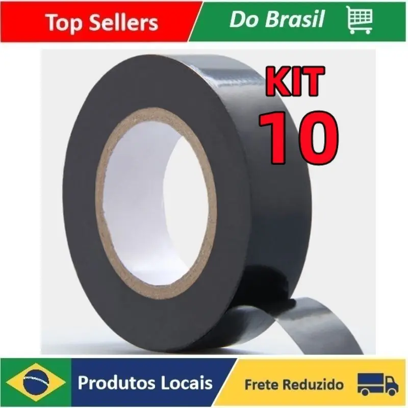 13,72 Metros!!! Fita Isolante Preto Com 13.72 Metros, Preta, Excelente Cola Reduz a Vulnerabilidade
13,72 Metros!!! Fita Isolante Preto Com 13.72 Metros, Preta, Excelente Cola Reduz a Vulnerabilidade