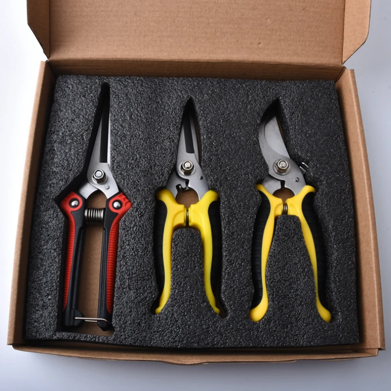 3pcs/set Pruners Garden Shears Professional Sharp Bypass Pruners Tree Trimmer Pruners for Garden Beak Shears Garden Shears Tools
3pcs/set Pruners Garden Shears Professional Sharp Bypass Pruners Tree Trimmer Pruners for Garden Beak Shears Garden Shears Tools