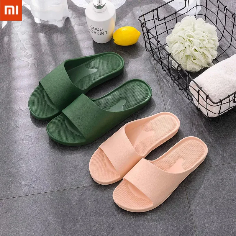 Шлепанцы XiaoMi Mijia для мужчин и женщин, Нескользящие, износостойкие, на толстой подошве, удобные домашние тапки для ванной комнаты
Шлепанцы XiaoMi Mijia для мужчин и женщин, Нескользящие, износостойкие, на толстой подошве, удобные домашние тапки для ванной комнаты