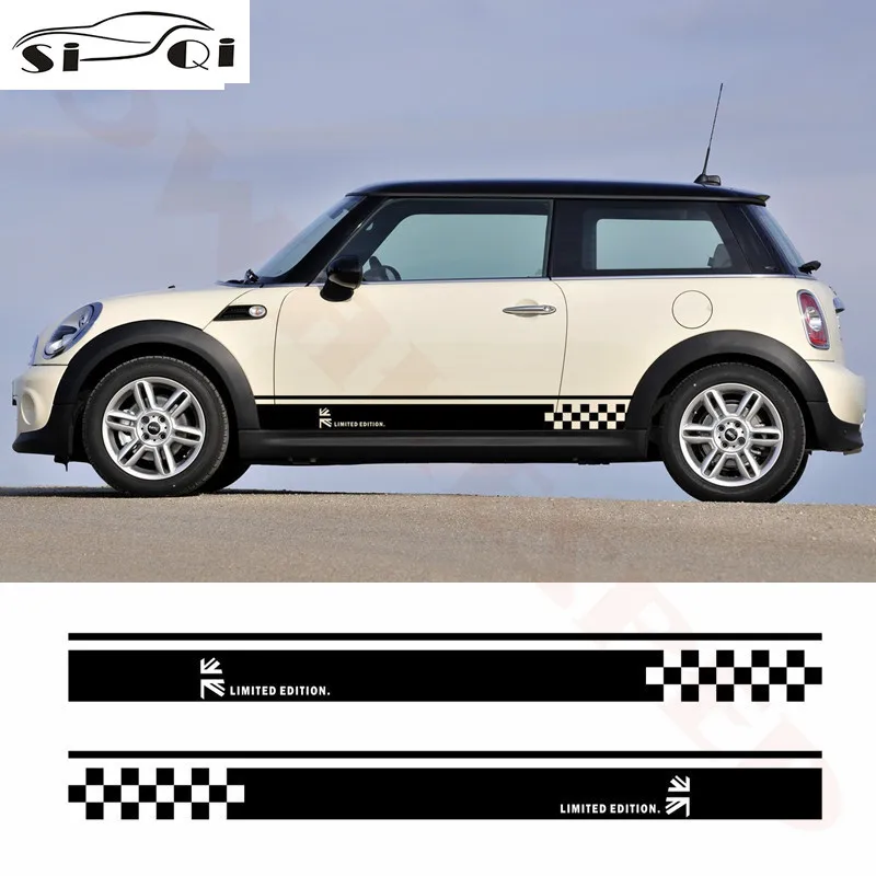 Limited Edition Stripes Union Jack Flag Door Skirt Decal Sticker For MINI Cooper R50 R52 R53 R56 R57 R59 F55 F56 F54 F60 R60 R61
Limited Edition Stripes Union Jack Flag Door Skirt Decal Sticker For MINI Cooper R50 R52 R53 R56 R57 R59 F55 F56 F54 F60 R60 R61