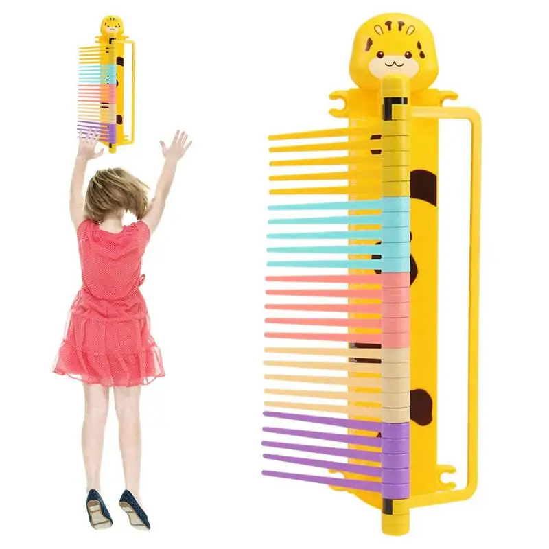 

Kid Jump Trainer Kids Touch High Jump Toy Touch High Jump Counter With Children's Height Comparison Table High Jump Toy Exercise