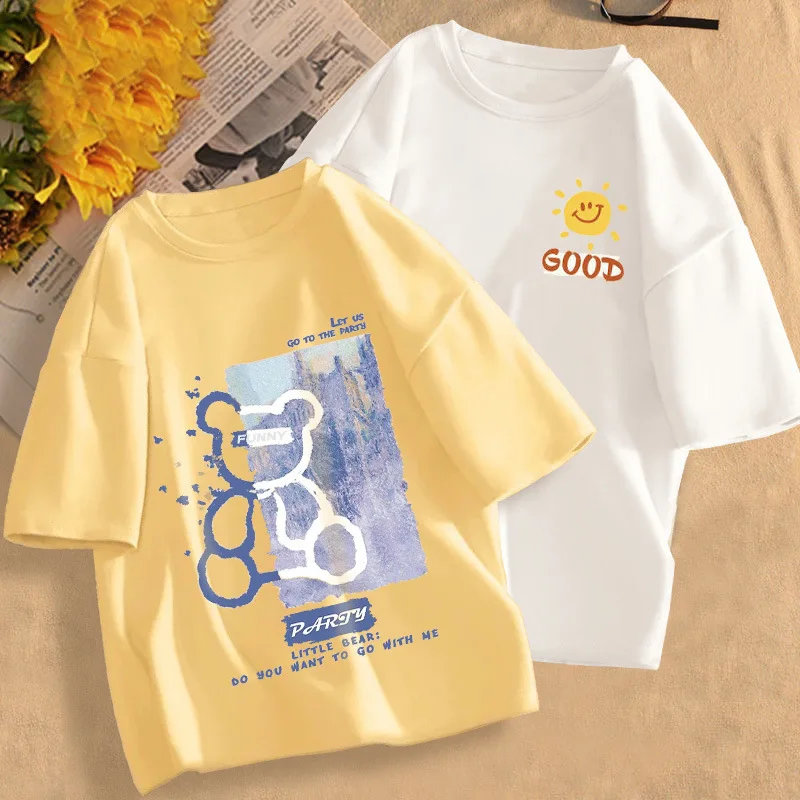 Fashion Printed Women's Short Sleeve T Shirt Bachelorette Wedding Party Graphic Tee Harajuku Top Trendy womens clothing
Fashion Printed Women's Short Sleeve T Shirt Bachelorette Wedding Party Graphic Tee Harajuku Top Trendy womens clothing