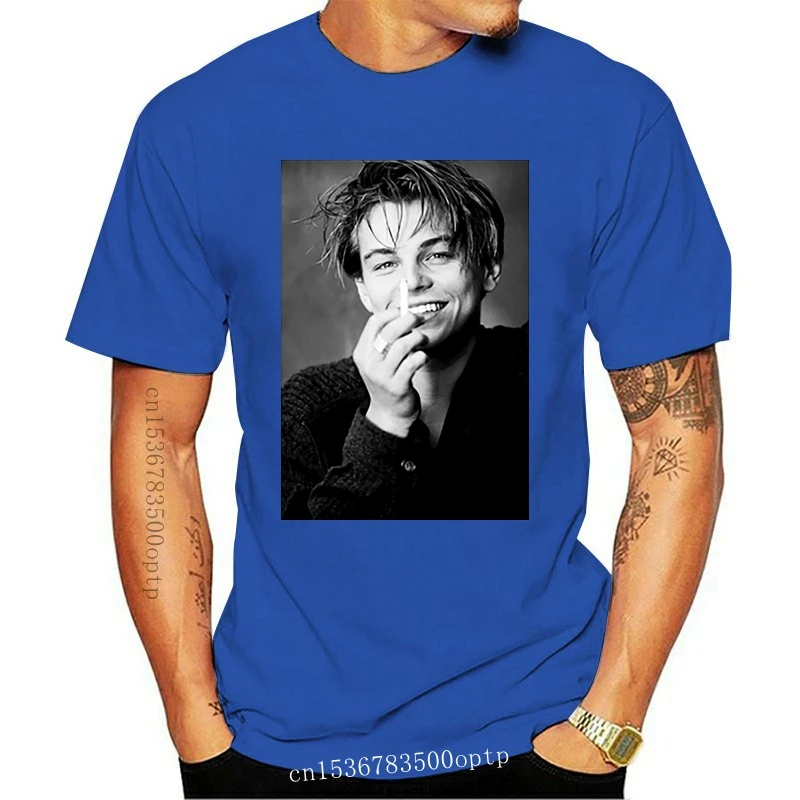 Camiseta divertida para hombre, camiseta blanca, camiseta negra, camiseta informal de manga corta de Leonardo DiCaprio
Camiseta divertida para hombre, camiseta blanca, camiseta negra, camiseta informal de manga corta de Leonardo DiCaprio