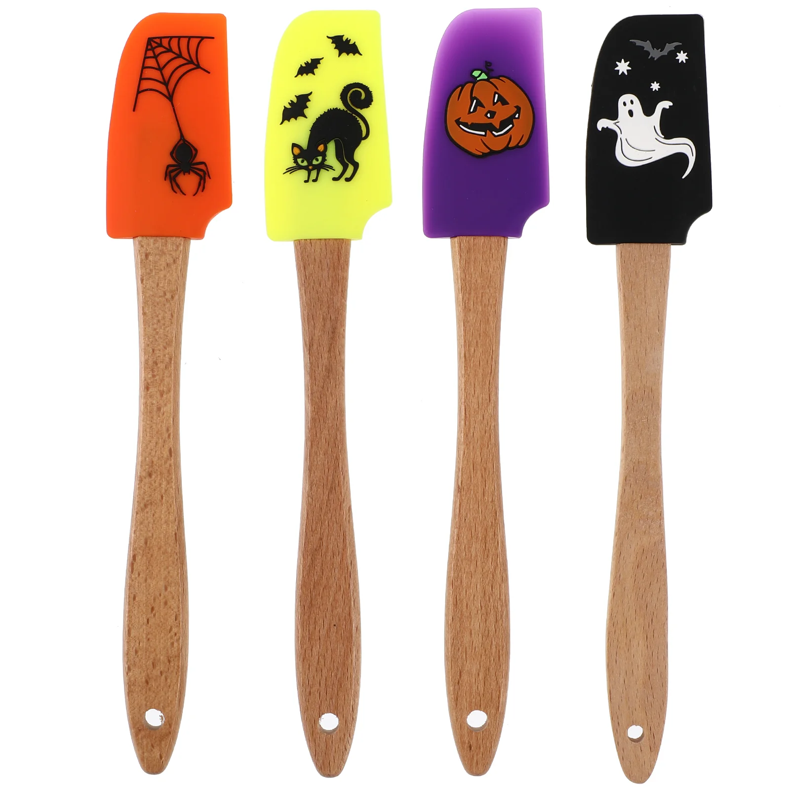 4 Pcs Halloween Scraper Baking Gadget Cream Spatula Mini Decor Kitchen Utensil Dough Cookie mold
4 Pcs Halloween Scraper Baking Gadget Cream Spatula Mini Decor Kitchen Utensil Dough Cookie mold