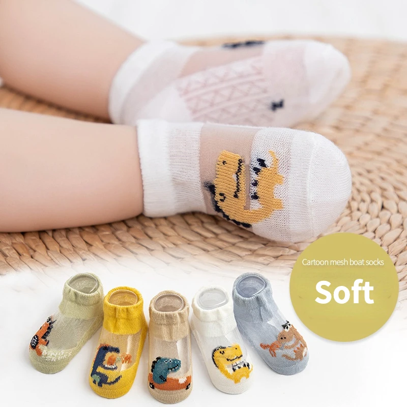 5 Pairs Summer Cute Cool Baby Unisex Silk Socks Newborn Mesh Breathable Kids Low Top Socks 0-8 Years
5 Pairs Summer Cute Cool Baby Unisex Silk Socks Newborn Mesh Breathable Kids Low Top Socks 0-8 Years