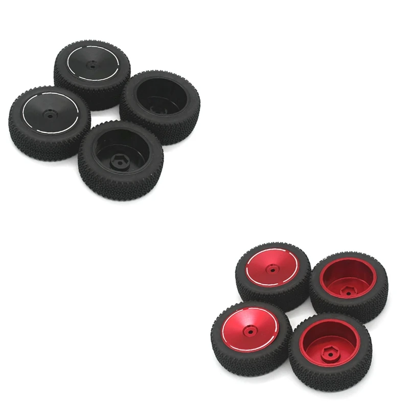4Pcs Metal Wheel Rim Rubber Tire Tyre For Wltoys 144001 144002 144010 124016 124017 124018 124019 RC Car Upgrade Parts
4Pcs Metal Wheel Rim Rubber Tire Tyre For Wltoys 144001 144002 144010 124016 124017 124018 124019 RC Car Upgrade Parts