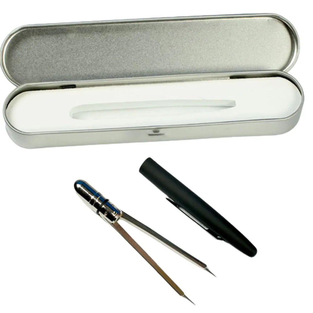 Adjustable Screw Metal Dividers Short Style Hardened Steel Tip Iron Box Measuring Protective Covers 13.8mm 2pcs
Adjustable Screw Metal Dividers Short Style Hardened Steel Tip Iron Box Measuring Protective Covers 13.8mm 2pcs