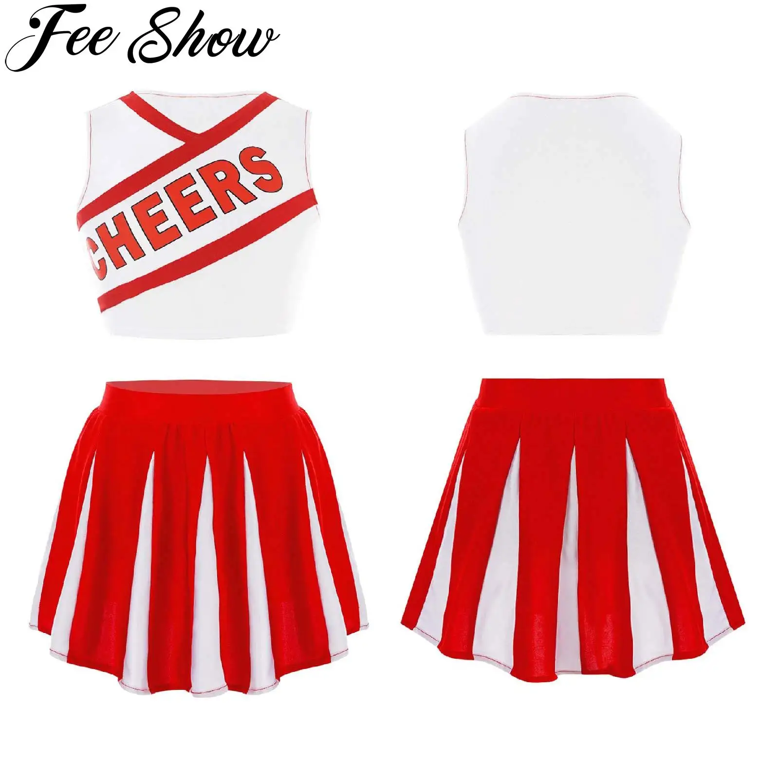 Children Competition Cheerleaders Girl School Team Uniforms Kids Performance Costume Sets Girls Class Suit Kid Girl School Suits
Children Competition Cheerleaders Girl School Team Uniforms Kids Performance Costume Sets Girls Class Suit Kid Girl School Suits