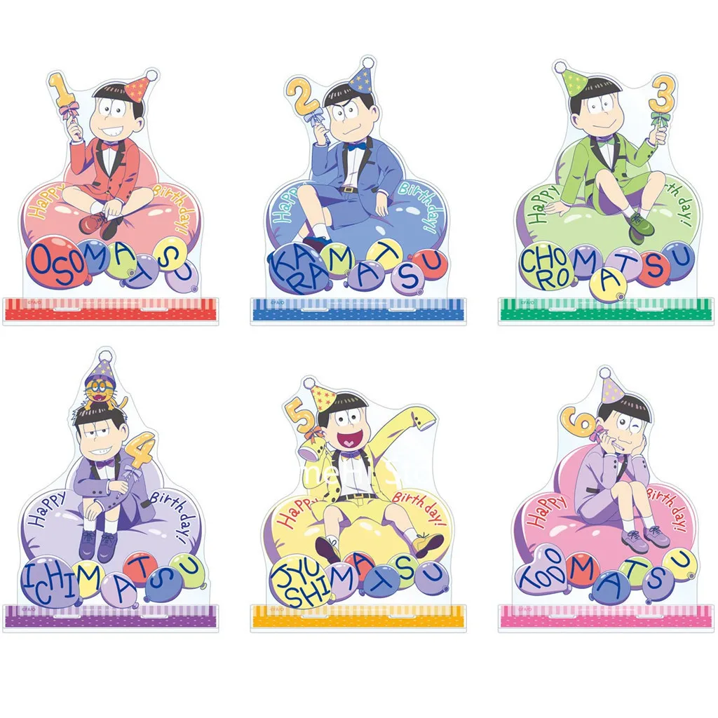 Экшн-фигурка аниме Mr Osomatsu San кукла Карамацу коримацу ичимацу фотопластина