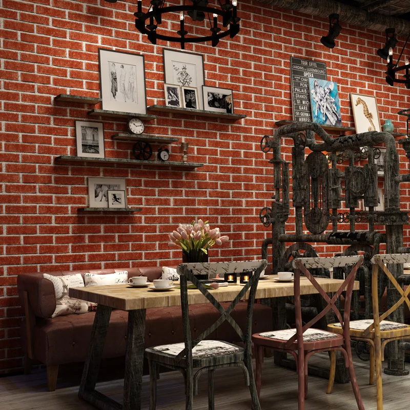 Modern and simple brick pattern non-woven wallpaper, brick retro nostalgic wallpaper, restaurant engineering thickening wallpape
Modern and simple brick pattern non-woven wallpaper, brick retro nostalgic wallpaper, restaurant engineering thickening wallpape