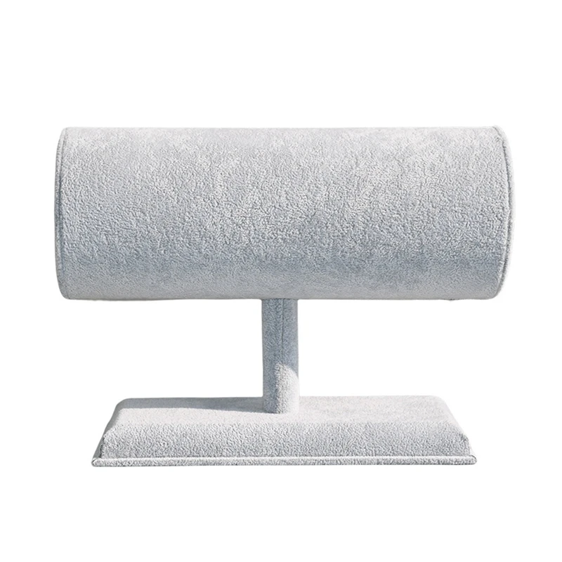 Velvet Bracelet Chain Watch T-Bar Rack Jewelry Hard Display Stand Holder Jewelry Organizer Hard Display Stand
Velvet Bracelet Chain Watch T-Bar Rack Jewelry Hard Display Stand Holder Jewelry Organizer Hard Display Stand