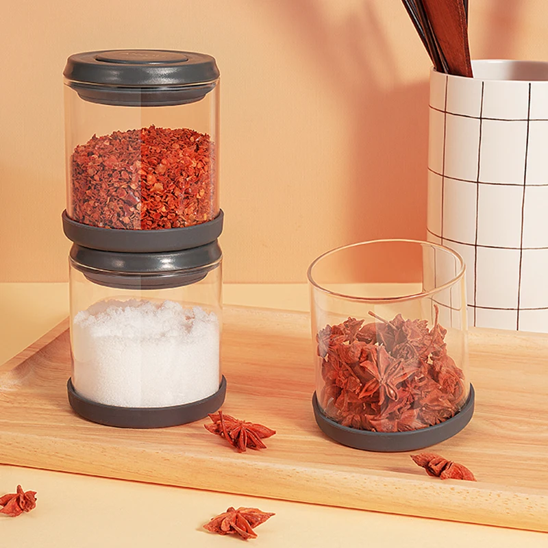 Top Seal Spice Jars No Drip Storage Glass Portable Pepper Spice Jars Gadget Minimalist Especiero Restaurant Decorativas OC50TL
Top Seal Spice Jars No Drip Storage Glass Portable Pepper Spice Jars Gadget Minimalist Especiero Restaurant Decorativas OC50TL