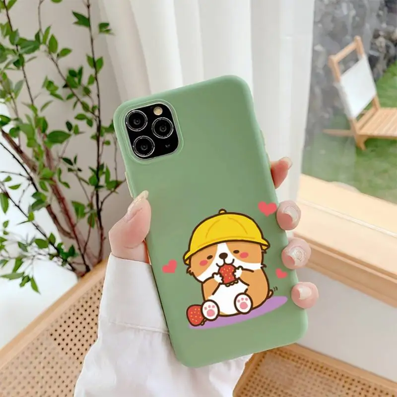 Cartoon Corgi Phone Case for iPhone 11 12 13 Mini Pro Xs Max 8 7 6 6S Plus X XR Solid Candy Color Case
Cartoon Corgi Phone Case for iPhone 11 12 13 Mini Pro Xs Max 8 7 6 6S Plus X XR Solid Candy Color Case