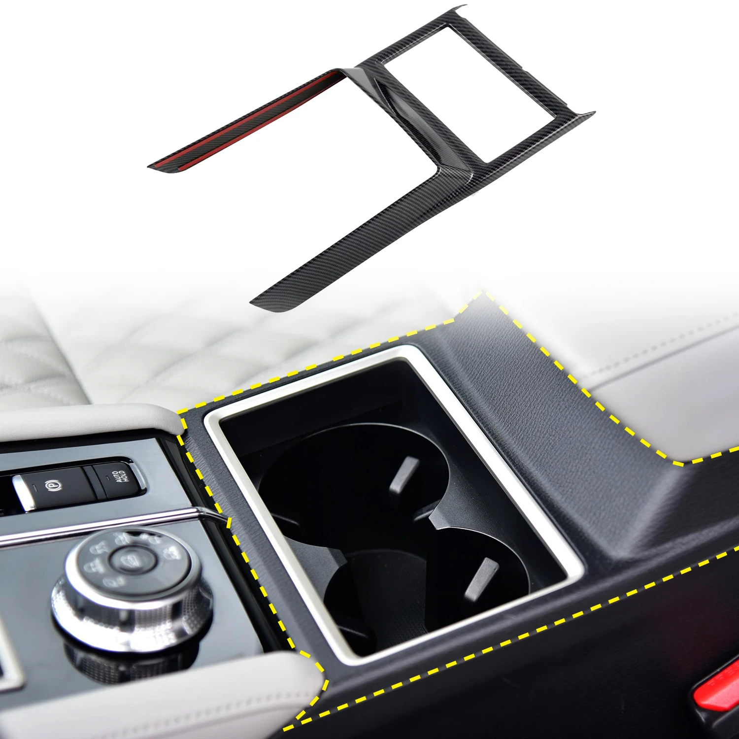 Car Accessories for Mitsubishi Outlander 2022 2023 Carbon Fiber Style Interior Front Rear Water Cup Holder Cover Trim
Car Accessories for Mitsubishi Outlander 2022 2023 Carbon Fiber Style Interior Front Rear Water Cup Holder Cover Trim
