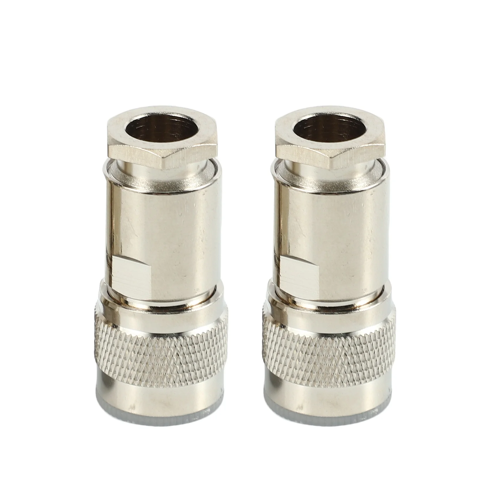 2 Pcs N Type Male Clamp RG8 LMR400 RG165 RG213 7D-FB RF Coaxial Connector
2 Pcs N Type Male Clamp RG8 LMR400 RG165 RG213 7D-FB RF Coaxial Connector