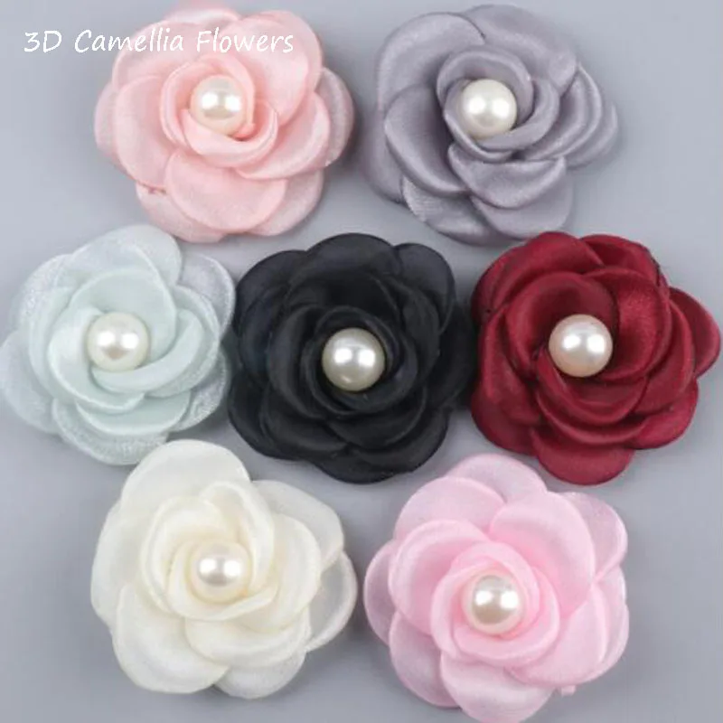 NEW Burned Edge 3D Pearl camellia Flower Chiffon patches DIY sewing applique Corsage wedding dress Hairpin headdress decor 3pcs
NEW Burned Edge 3D Pearl camellia Flower Chiffon patches DIY sewing applique Corsage wedding dress Hairpin headdress decor 3pcs
