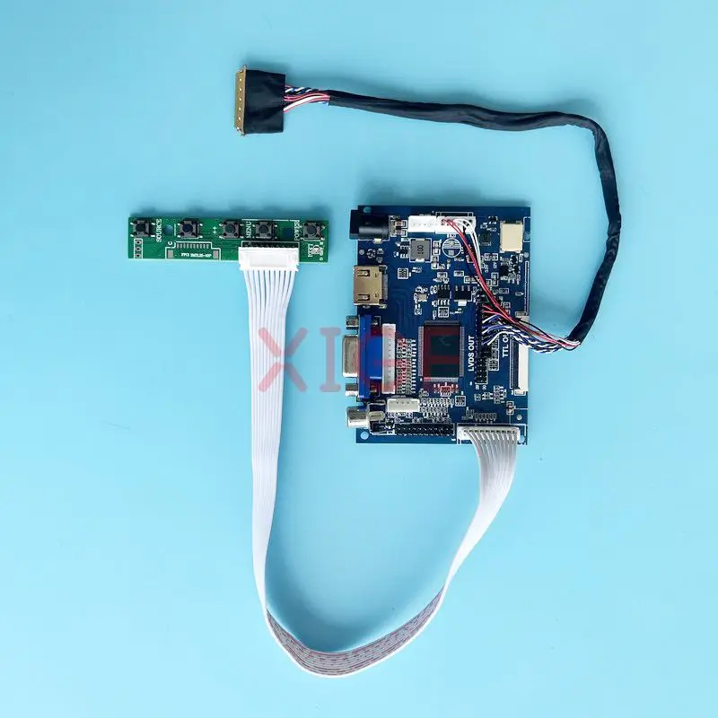 Driver Controller Board Fit B156RW01 LP156WD1 N156O6 LVDS 40 Pin 15.6" 1600*900 Compatible-HDMI Laptop Display DIY Kit VGA 2AV
Driver Controller Board Fit B156RW01 LP156WD1 N156O6 LVDS 40 Pin 15.6" 1600*900 Compatible-HDMI Laptop Display DIY Kit VGA 2AV