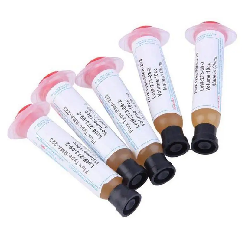 CC Soldering Paste RMA223 PCB PGA BGA With Flexible Tip Syringe Solder Paste Flux Grease Repair Solde Dropshipping
CC Soldering Paste RMA223 PCB PGA BGA With Flexible Tip Syringe Solder Paste Flux Grease Repair Solde Dropshipping