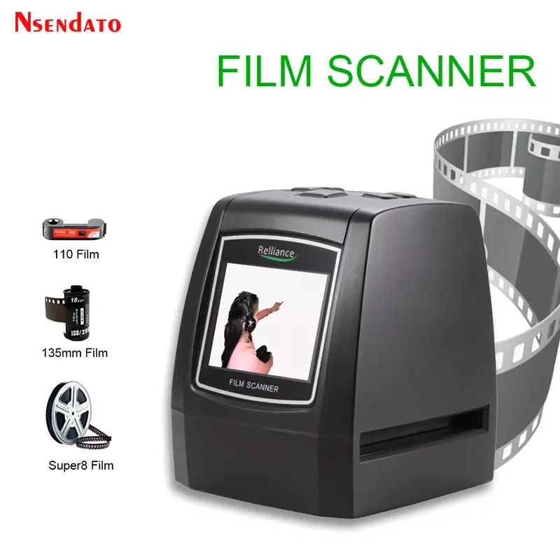 14MP/22MP High-Resolution Photo Foto Film Scanner Convert 35 mm 8 mm Color 2.4" LCD Slide Viewer Film Digital Negative Scan
14MP/22MP High-Resolution Photo Foto Film Scanner Convert 35 mm 8 mm Color 2.4" LCD Slide Viewer Film Digital Negative Scan