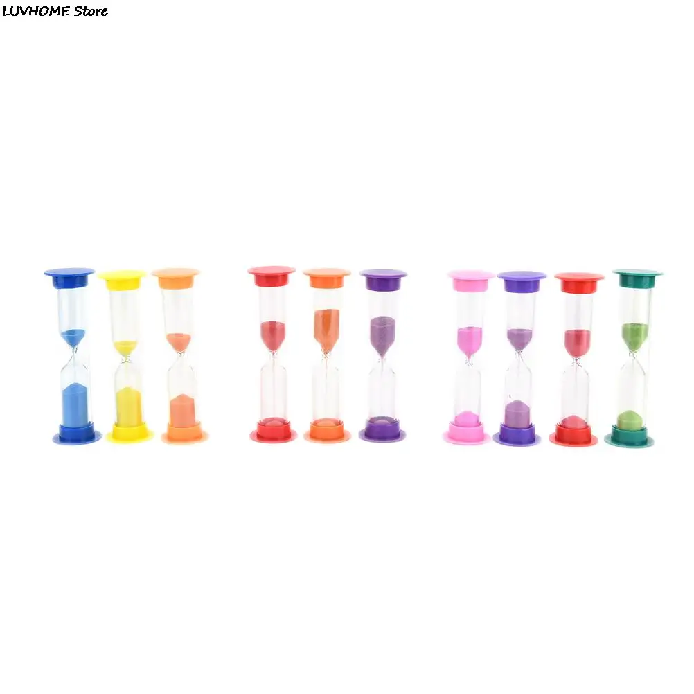 1/2/3 Minute Colorful Hourglass Sandglass Sand Clock Timers Sand Timer Shower Timer Tooth Brushing Timer Children Home Decors
1/2/3 Minute Colorful Hourglass Sandglass Sand Clock Timers Sand Timer Shower Timer Tooth Brushing Timer Children Home Decors