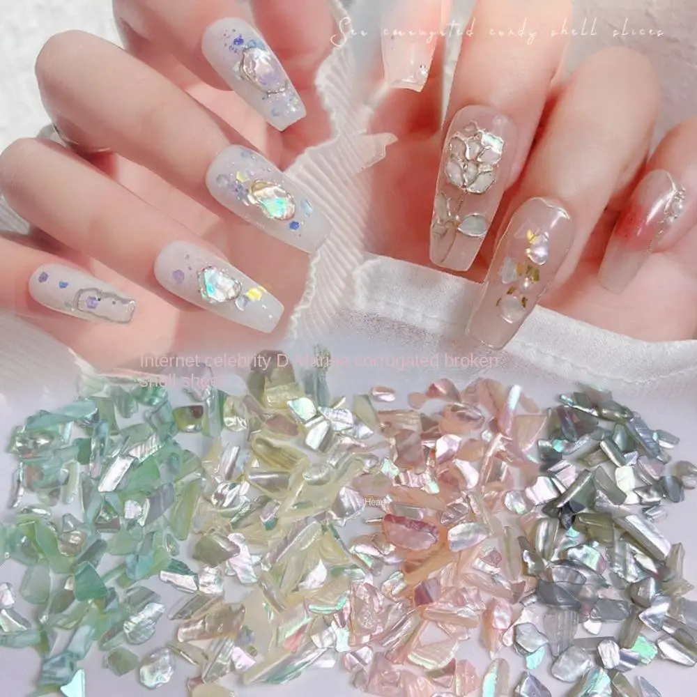 1Box Colorful Aurora Nail Decorations 3D Shiny Abalone Shell Slice Flake Nail Art Stones Charms Manicure Accessories
1Box Colorful Aurora Nail Decorations 3D Shiny Abalone Shell Slice Flake Nail Art Stones Charms Manicure Accessories