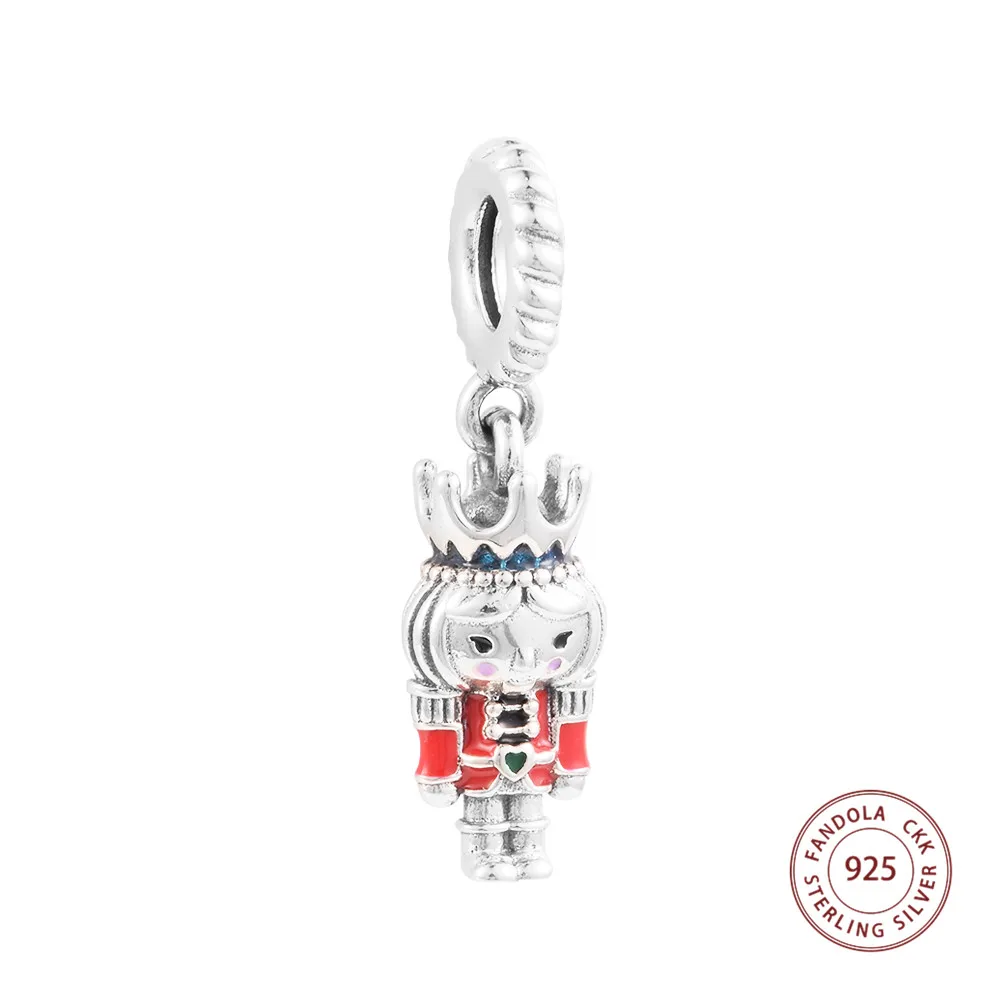Fits Pandora Bracelets Nutcracker Dangle Charm Original 925 Sterling Silver Beads for Jewelry Women Plata
Fits Pandora Bracelets Nutcracker Dangle Charm Original 925 Sterling Silver Beads for Jewelry Women Plata