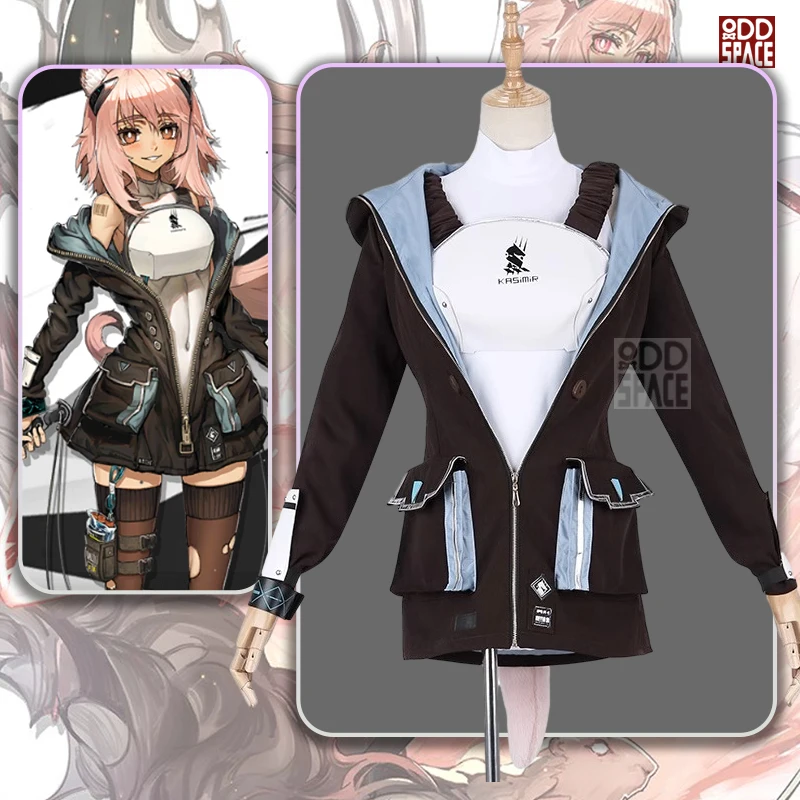 Game Arknights Cosplay Gravel Cosplay Costume Anime Women Jumpsuit Jacket Full Set Adult Halloween Party Uniform Role Play Suit
Game Arknights Cosplay Gravel Cosplay Costume Anime Women Jumpsuit Jacket Full Set Adult Halloween Party Uniform Role Play Suit