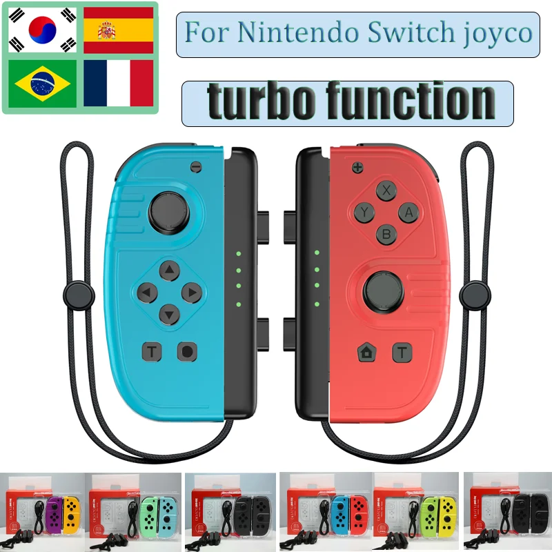 Джойстик для Nintendo Switch Lite/OLED Joy, джойстик для контроллера Switch Joy, левый и правый беспроводной геймпад
Джойстик для Nintendo Switch Lite/OLED Joy, джойстик для контроллера Switch Joy, левый и правый беспроводной геймпад