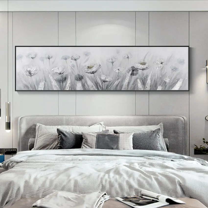 Modern Living Room Decorative Large Size Wall Picture Knife Flower Oil Painting Artwork Hand-painted Wall Hanging Canvas Art
Modern Living Room Decorative Large Size Wall Picture Knife Flower Oil Painting Artwork Hand-painted Wall Hanging Canvas Art