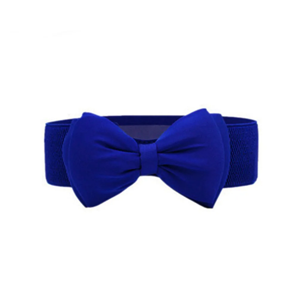 Women Summer PU Leather Lovely Big Bowtie Waistband Girl Elastic Dress Stretch Waist Belts Lady Cinch Belt Cummerbund
Women Summer PU Leather Lovely Big Bowtie Waistband Girl Elastic Dress Stretch Waist Belts Lady Cinch Belt Cummerbund