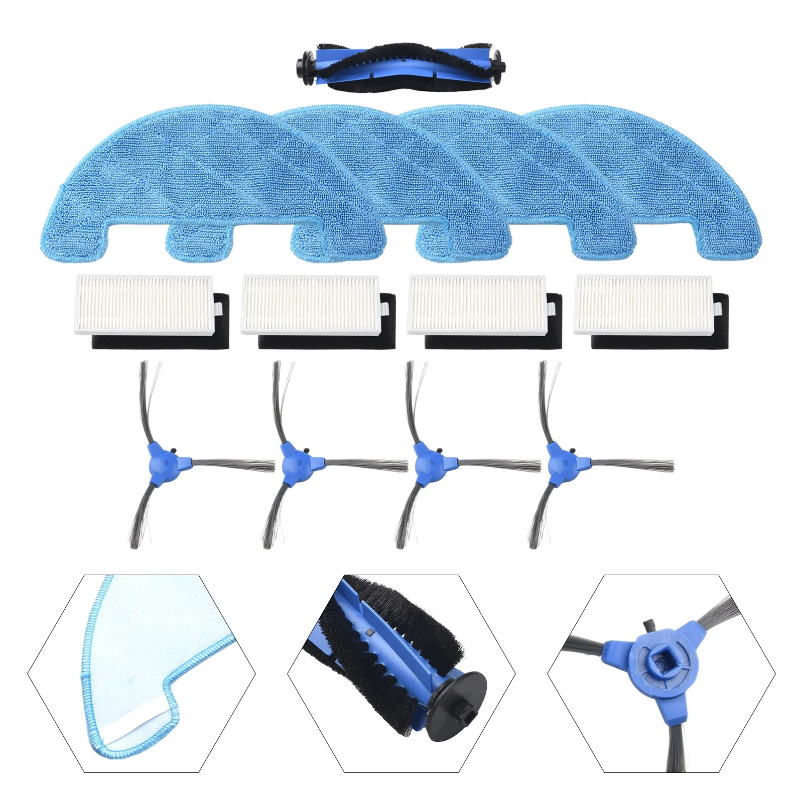 For Coredy Vac Kits Sweeping Set For Optimum Performance Home Appliance Household Main Brush Replacement Side Brush
For Coredy Vac Kits Sweeping Set For Optimum Performance Home Appliance Household Main Brush Replacement Side Brush
