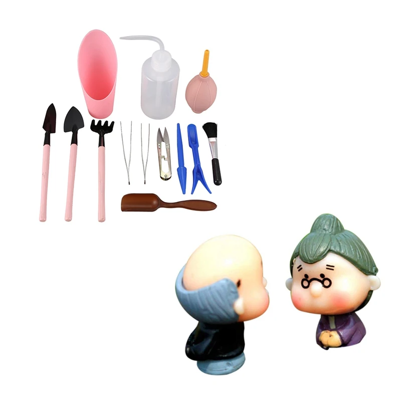 2 шт., миниатюрные садовые фигурки для украшения кукольного домика
2 шт., миниатюрные садовые фигурки для украшения кукольного домика