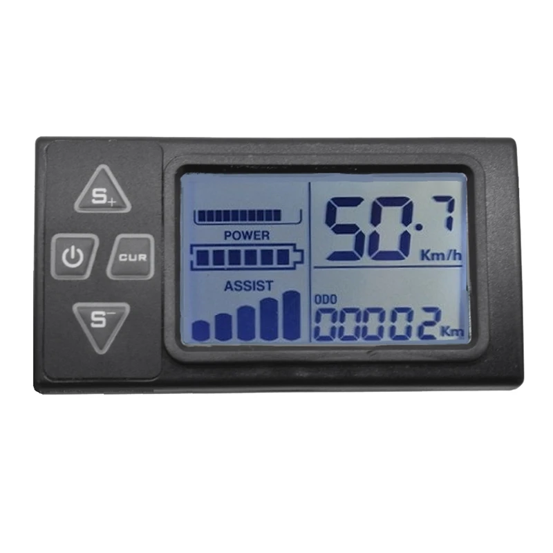 Instrument Display S861 24V/36V/48V S861 LCD For Electric Bike BLDC Controller Control Panel (5PIN)
Instrument Display S861 24V/36V/48V S861 LCD For Electric Bike BLDC Controller Control Panel (5PIN)