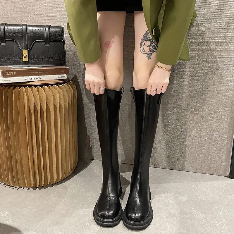 Med Heel Boots Women's Rubber Shoes Rain Round Toe Luxury Designer Boots-Women Zipper Autumn Over-the-Knee Fashion 2022 Ladies R
Med Heel Boots Women's Rubber Shoes Rain Round Toe Luxury Designer Boots-Women Zipper Autumn Over-the-Knee Fashion 2022 Ladies R