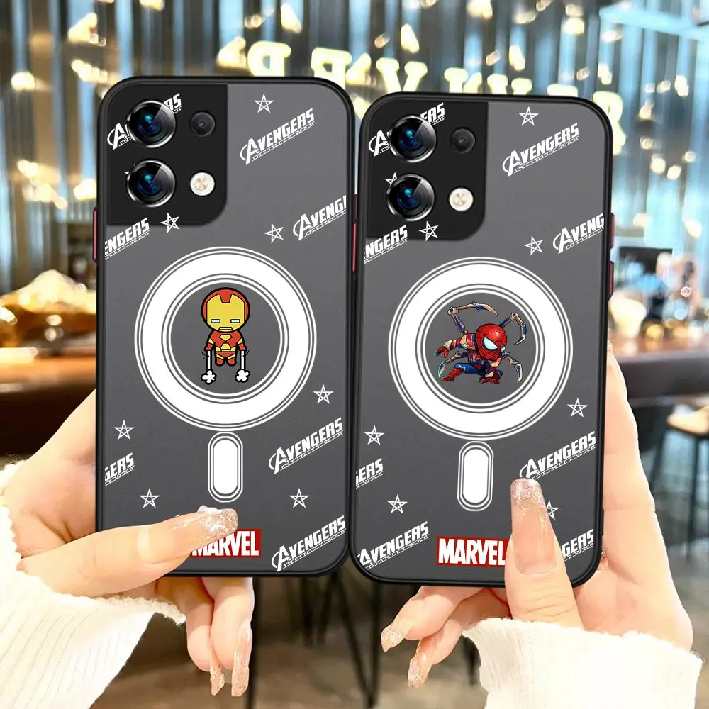 Marvel Spider Man Iron Man Matte Case For OPPO Reno 8 7 7Z 6Z 6 5 4 4SE 3 2 2F 2 Z Pro Plus 5G 4G Black Silicone Cover Funda
Marvel Spider Man Iron Man Matte Case For OPPO Reno 8 7 7Z 6Z 6 5 4 4SE 3 2 2F 2 Z Pro Plus 5G 4G Black Silicone Cover Funda