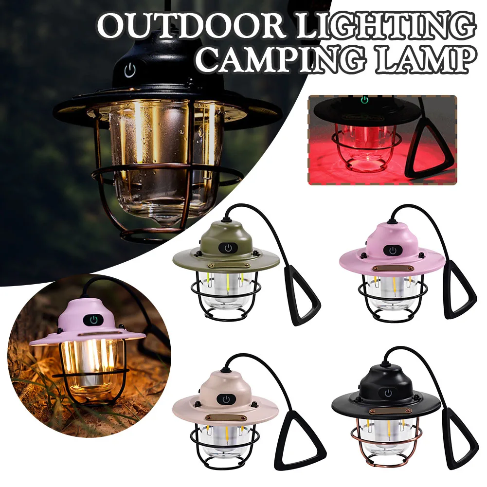 Vintage Tent Lighting Lantern Waterproof Outdoor Garden Street Pathes Lawn Lamp For Power Outages Hiking
Vintage Tent Lighting Lantern Waterproof Outdoor Garden Street Pathes Lawn Lamp For Power Outages Hiking
