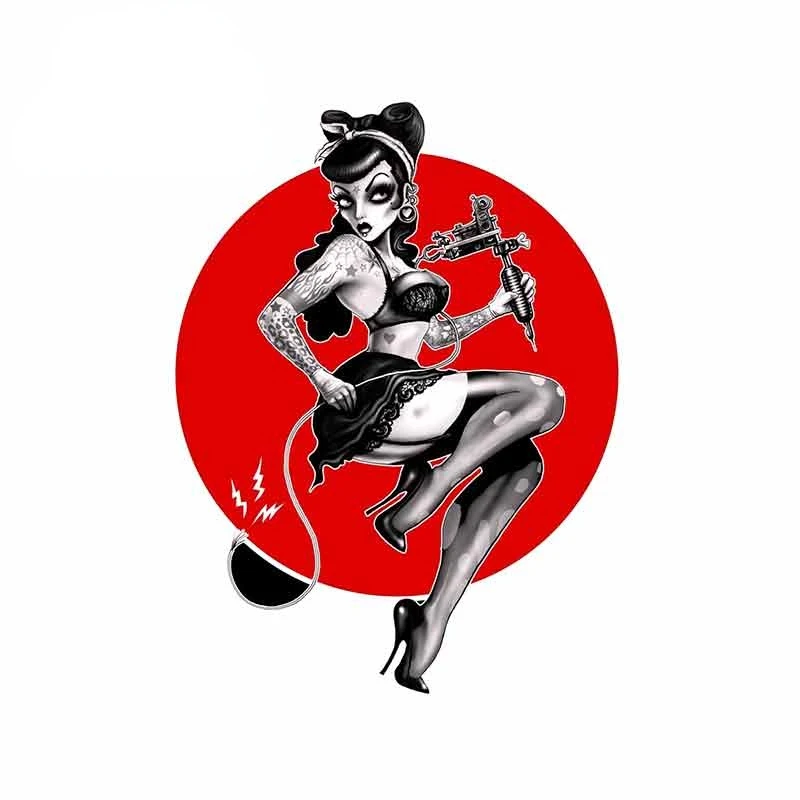 Z93#13CM/17CM Pin Up Girls Locker Toolbox Stickers for Laptop Truck Bike Car Stickers Car Accessories Pegatinas Para Coche
Z93#13CM/17CM Pin Up Girls Locker Toolbox Stickers for Laptop Truck Bike Car Stickers Car Accessories Pegatinas Para Coche