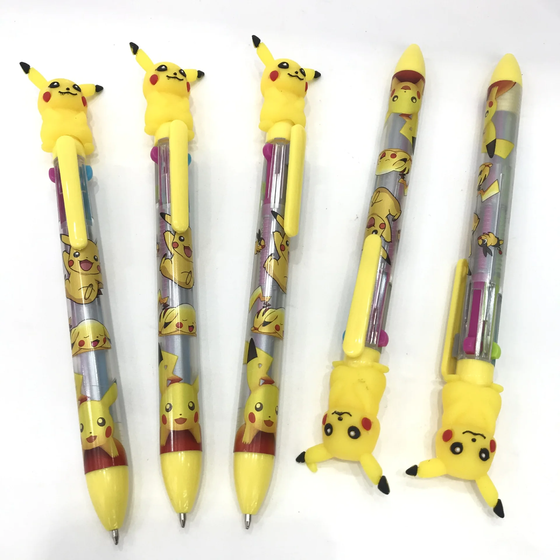 Pokemon Student DIY Hand Account Graffiti Pen Cartoon Pikachu Press 4-color 0.5mm Ballpoint Pen Multi-color Brush Stationery
Pokemon Student DIY Hand Account Graffiti Pen Cartoon Pikachu Press 4-color 0.5mm Ballpoint Pen Multi-color Brush Stationery