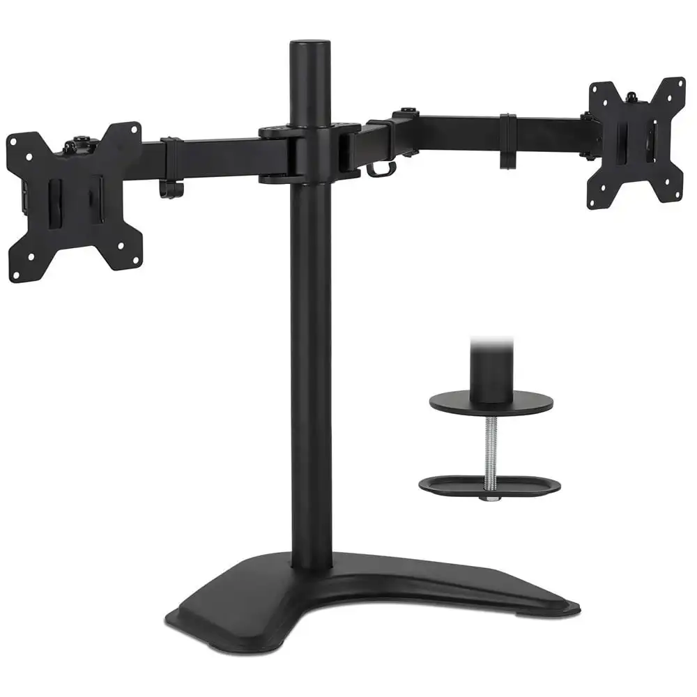 axGear Dual Monitor Stand Adjustable Desk Mount Holder Screen Arm Led LCD 13 - 27 Inch
axGear Dual Monitor Stand Adjustable Desk Mount Holder Screen Arm Led LCD 13 - 27 Inch