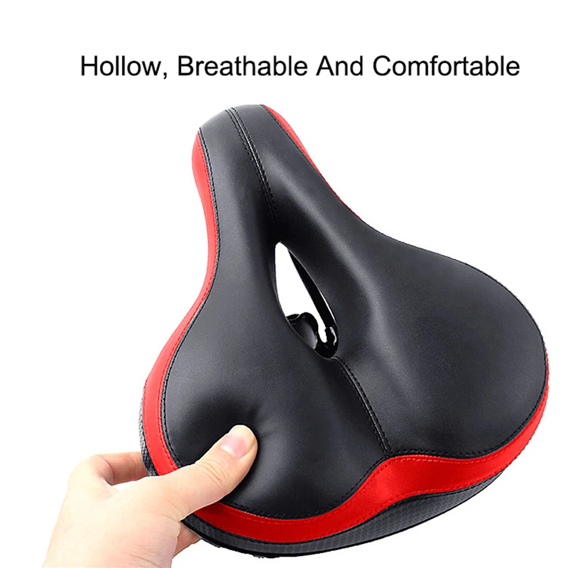 Bicycle Seat Breathable Bike Saddle Seat Soft Thickened Mountain Bicycle Saddle Pad Cushion Cover Shockproof Bicycle Saddle
Bicycle Seat Breathable Bike Saddle Seat Soft Thickened Mountain Bicycle Saddle Pad Cushion Cover Shockproof Bicycle Saddle