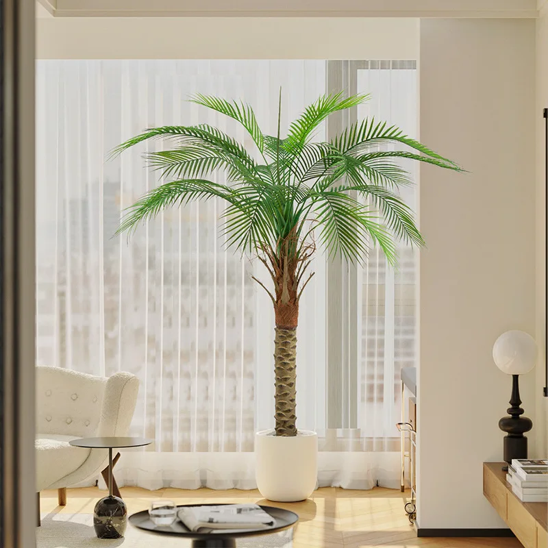 3M Large Artificial Coconut Tree Potted Plant Tropical Decoration Landscape Palm Bionic False Needle Kui Green Plants
3M Large Artificial Coconut Tree Potted Plant Tropical Decoration Landscape Palm Bionic False Needle Kui Green Plants