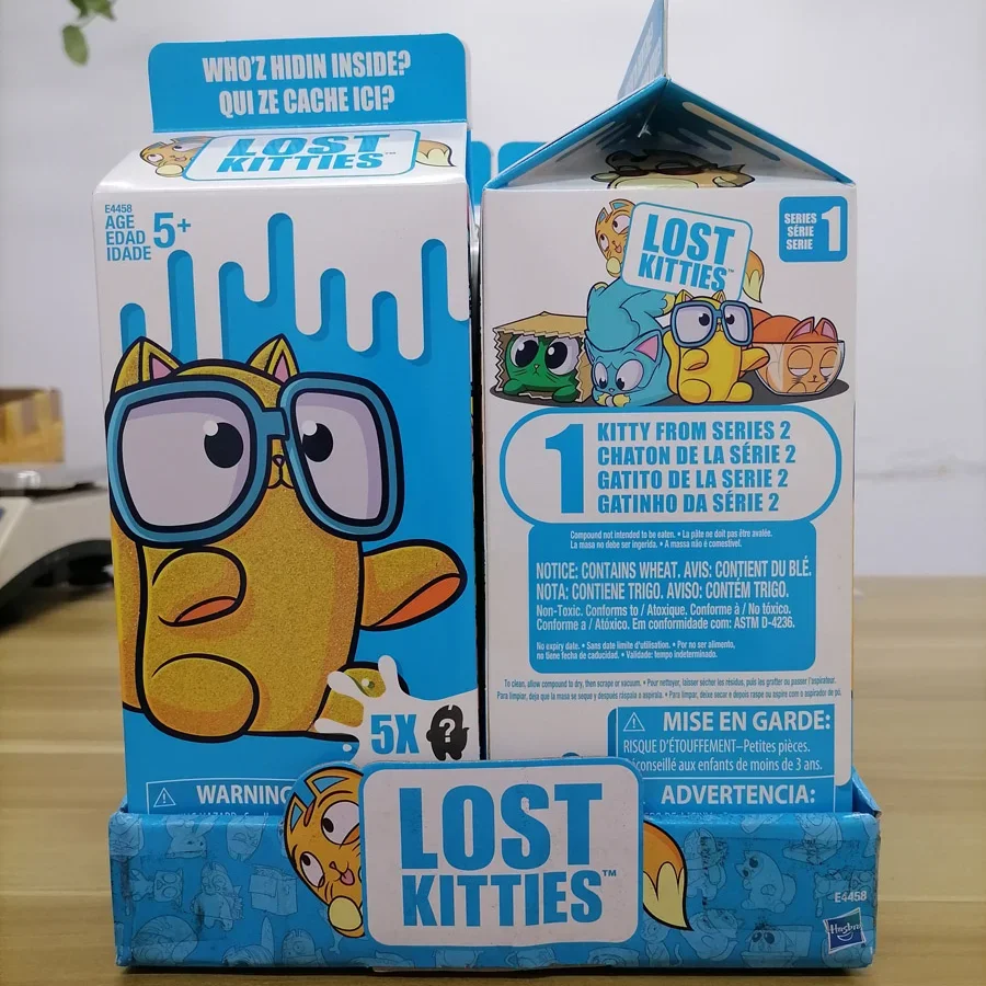 

Hasbro Lost Kitties сюрприз глухая коробка цветная глина Play-Пупс кошки куклы игры Детские игрушки Подарки на день рождения