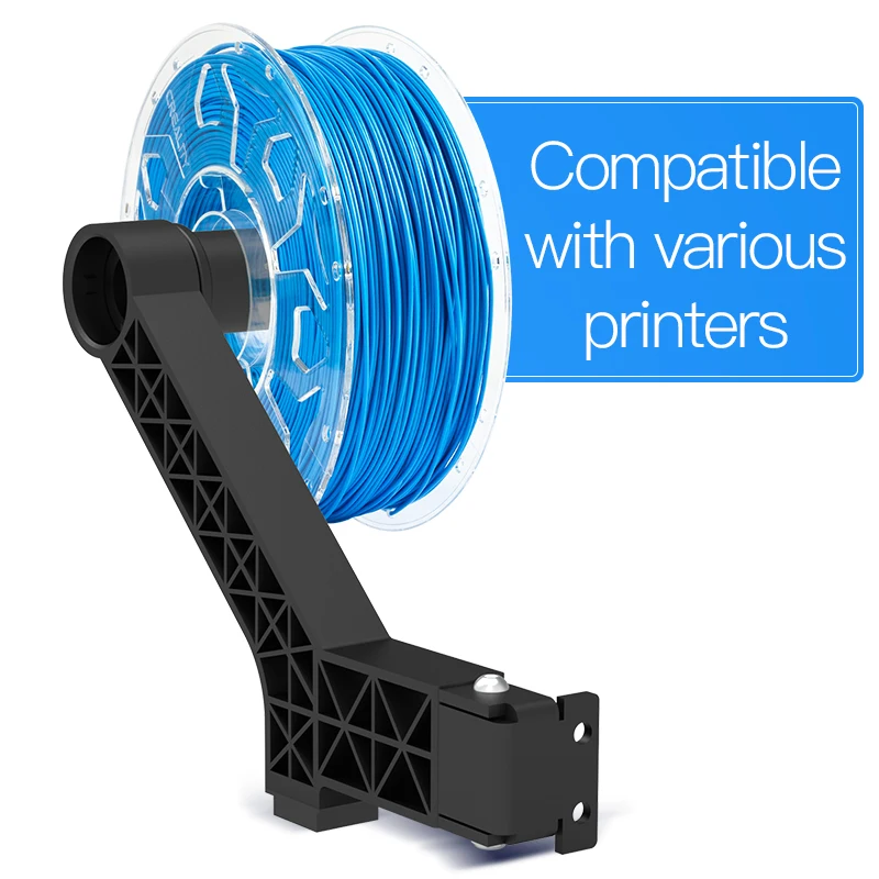 Spool Holder Kit-Pro High strength ABS+PC Built-in bearing, Smooth feeding Wide Compatibility Creality 3D Printer Part
Spool Holder Kit-Pro High strength ABS+PC Built-in bearing, Smooth feeding Wide Compatibility Creality 3D Printer Part