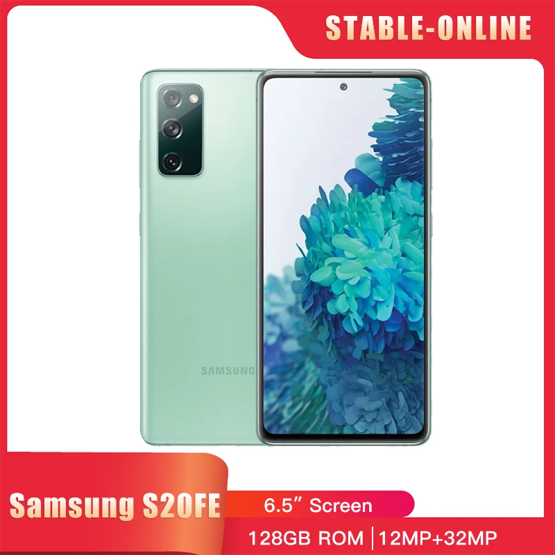 Оригинальный смартфон Samsung Galaxy S20FE 5G 6,5 дюйма, 6 ГБ ОЗУ 128 Гб ПЗУ, тройная камера, телефон с восьмиядерным процессором, Android 
Оригинальный смартфон Samsung Galaxy S20FE 5G 6,5 дюйма, 6 ГБ ОЗУ 128 Гб ПЗУ, тройная камера, телефон с восьмиядерным процессором, Android