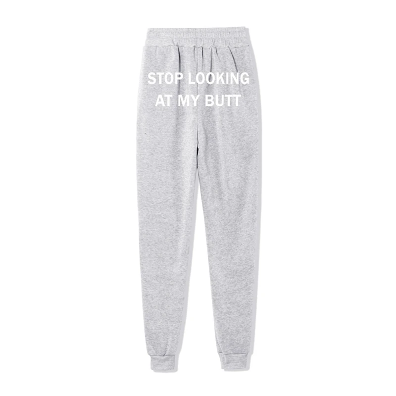 2 Pcs Stop Looking At My Butt Sweatpants Women Print Sweat Pants Women Pants Gray S & M
2 Pcs Stop Looking At My Butt Sweatpants Women Print Sweat Pants Women Pants Gray S & M